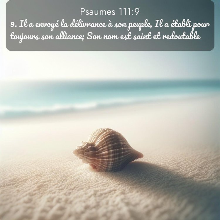 Segond Psaumes 111:9