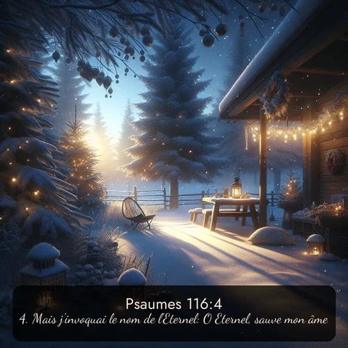 Segond Psaumes  ; image nature: image avec le verset biblique :Mais j&#039;invoquai le nom de l&#039;Eternel: O Eternel, sauve mon âme! ;  ; 116:4