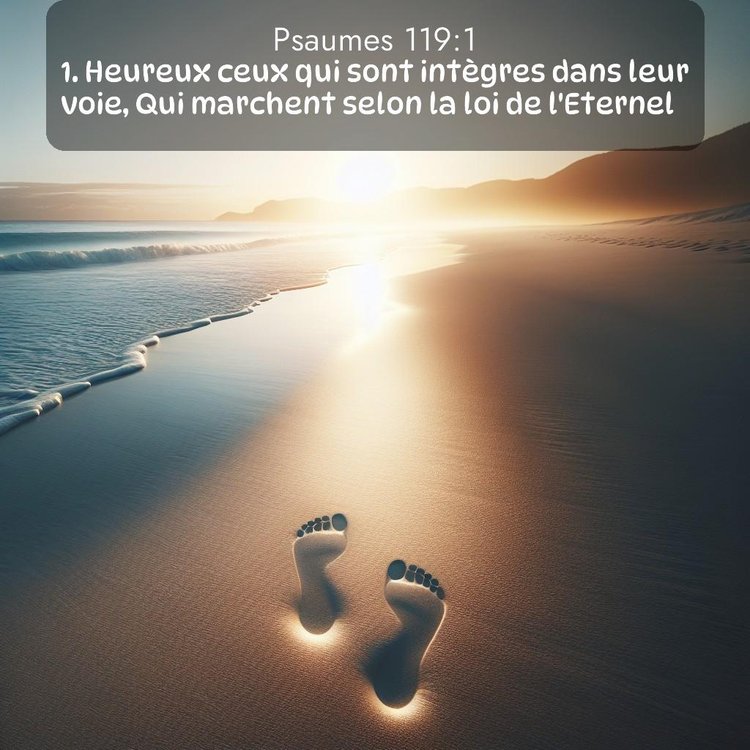 Segond Psaumes 119:1