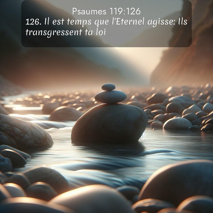 Segond Psaumes 119:126