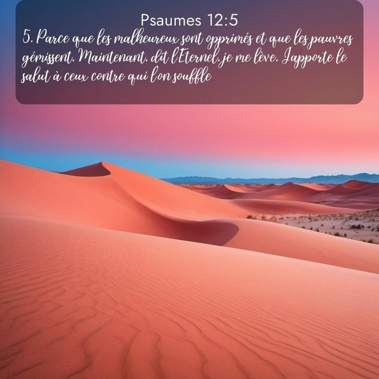 image nature avec verset biblique de la Bible