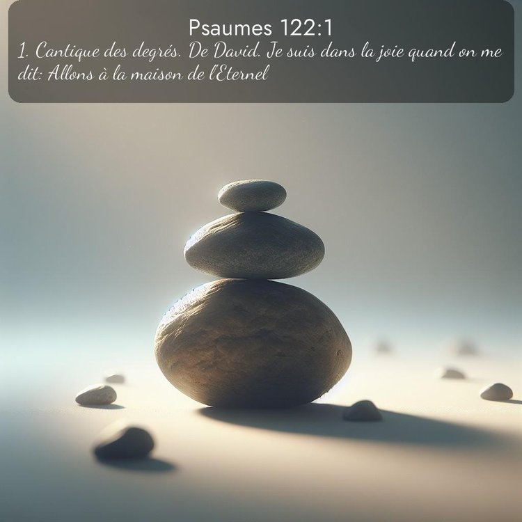 Segond Psaumes 122:1