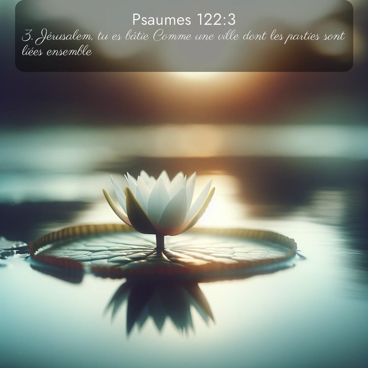 image nature avec verset biblique de la Bible