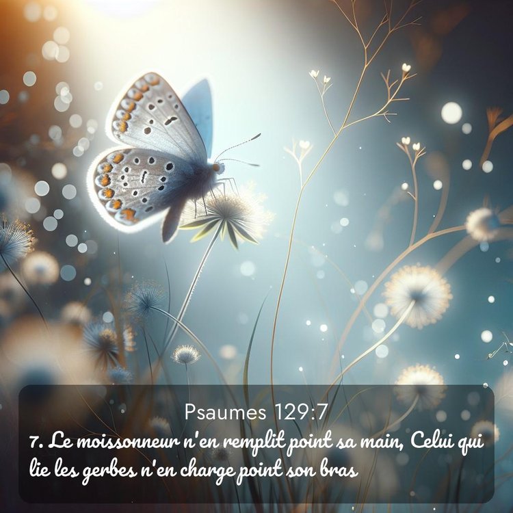 Segond Psaumes 129:7