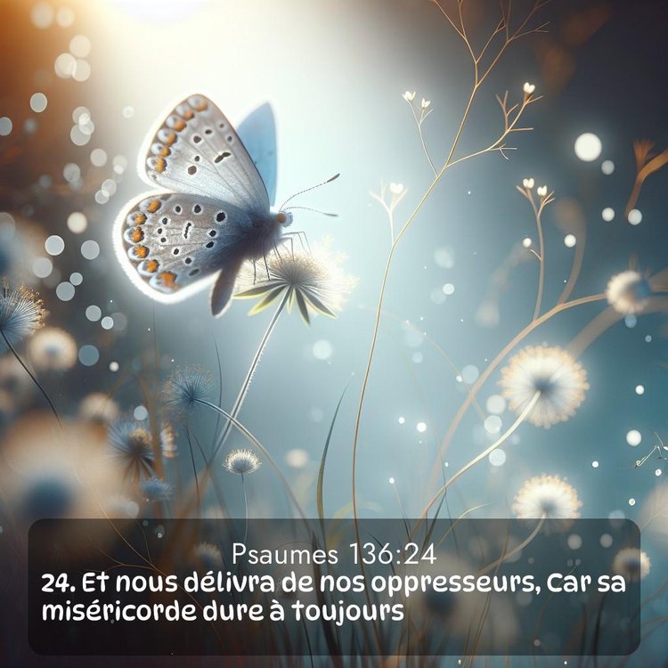 image nature avec verset biblique de la Bible
