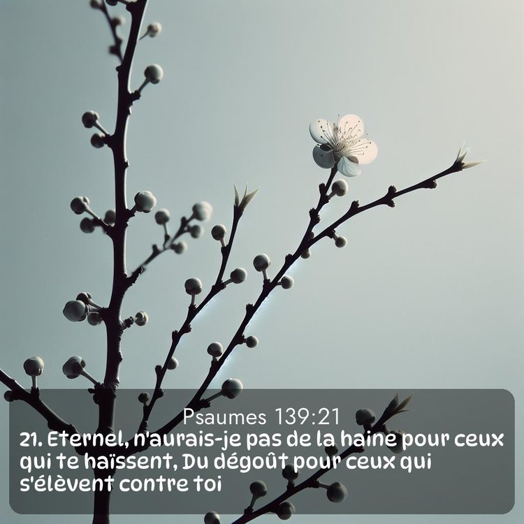 image nature avec verset biblique de la Bible