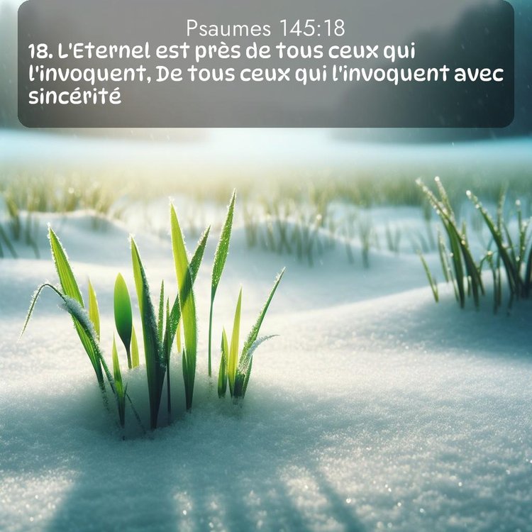 image nature avec verset biblique de la Bible