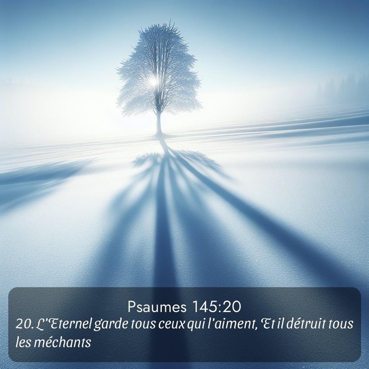 image nature avec verset biblique de la Bible