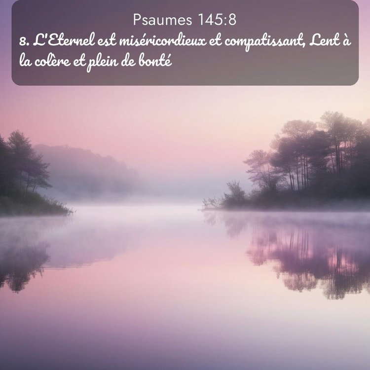 image nature avec verset biblique de la Bible