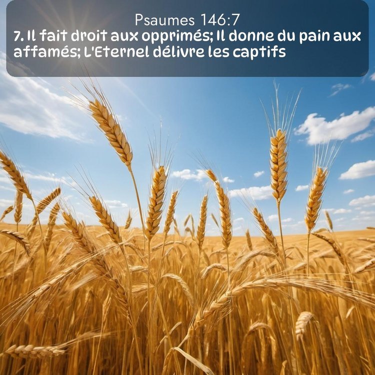 Segond Psaumes 146:7