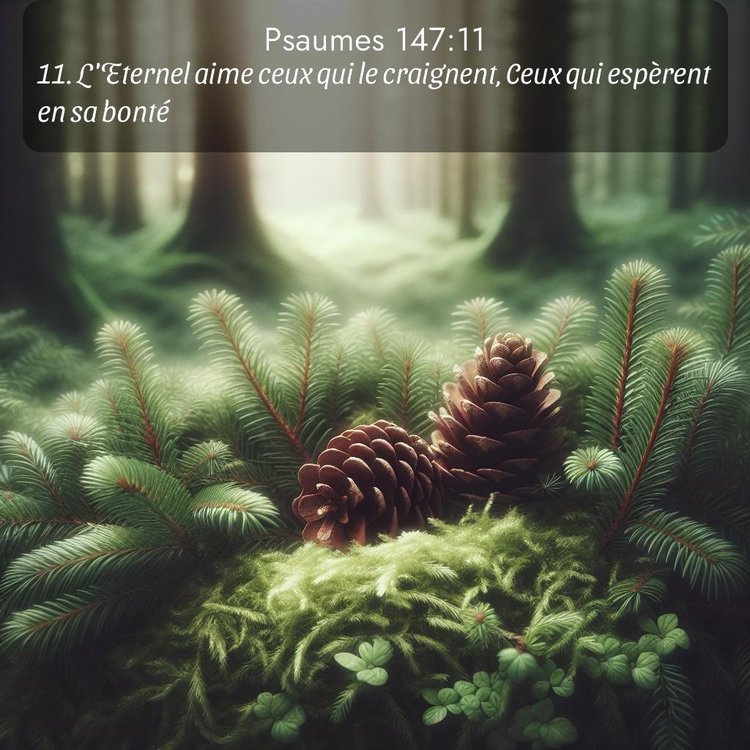 image nature avec verset biblique de la Bible