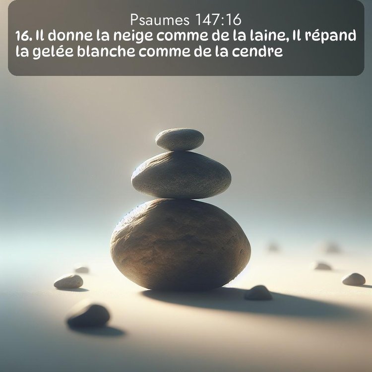 Segond Psaumes 147:16