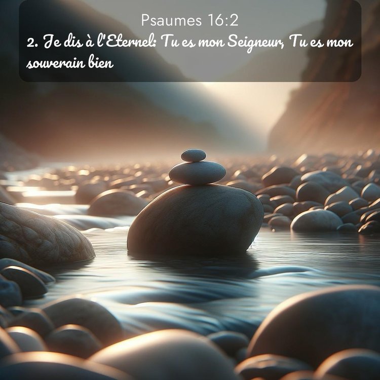 Segond Psaumes 16:2