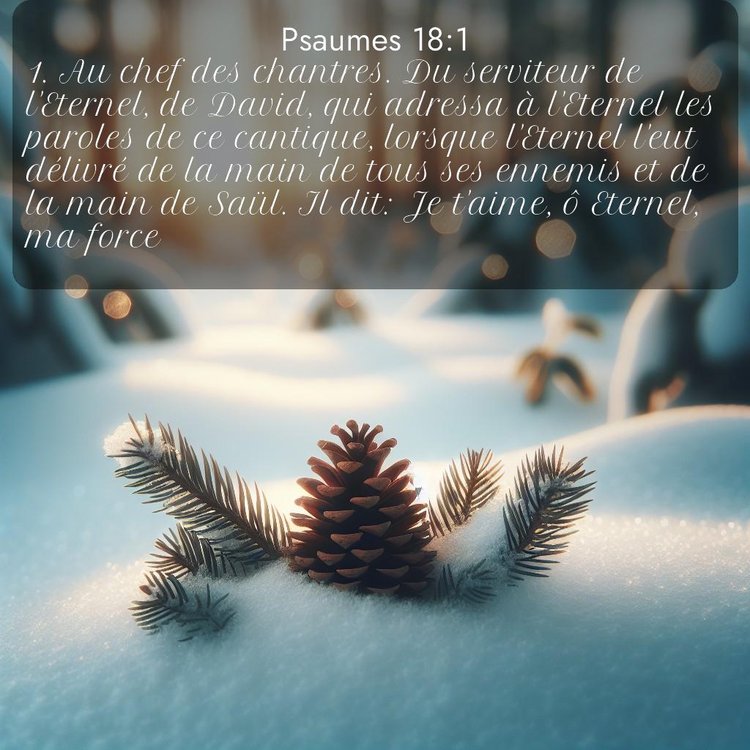 image nature avec verset biblique de la Bible