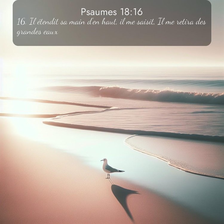image nature avec verset biblique de la Bible