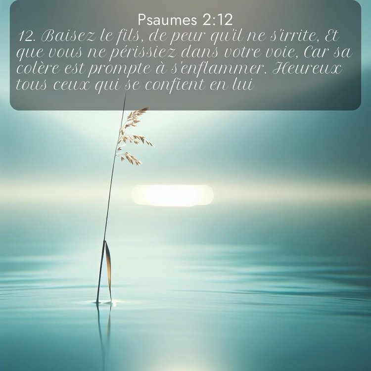 image nature avec verset biblique de la Bible