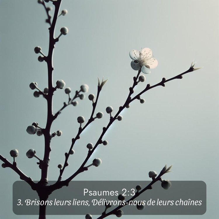 image nature avec verset biblique de la Bible