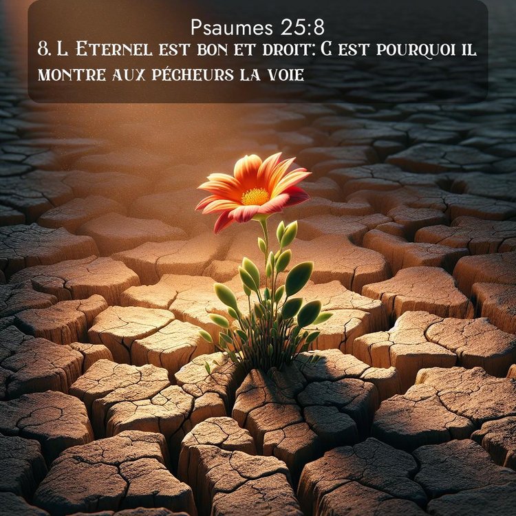 Segond Psaumes 25:8