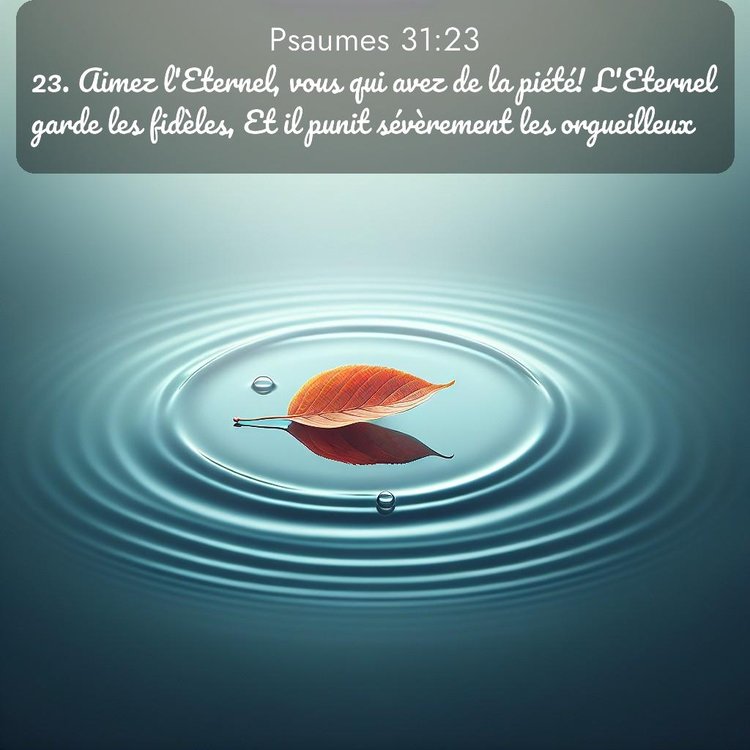 image nature avec verset biblique de la Bible