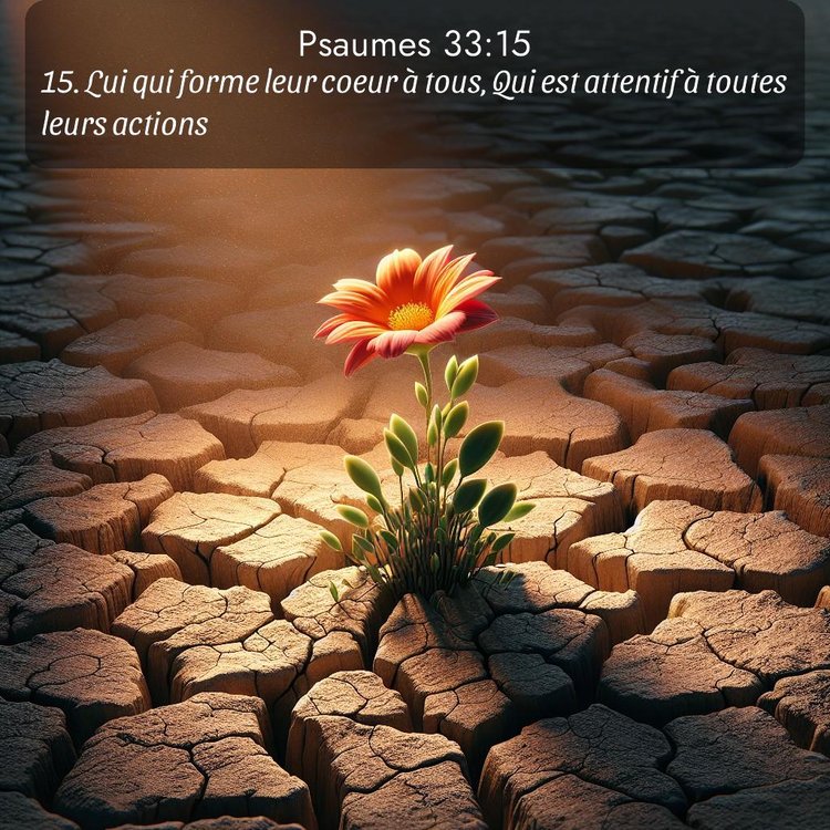 Segond Psaumes 33:15