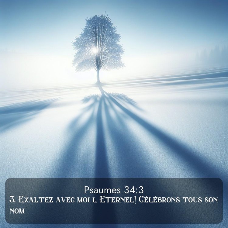 image nature avec verset biblique de la Bible