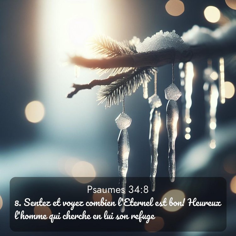 image nature avec verset biblique de la Bible