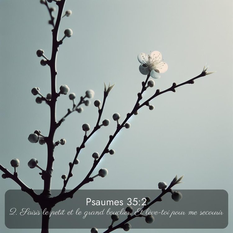 image nature avec verset biblique de la Bible
