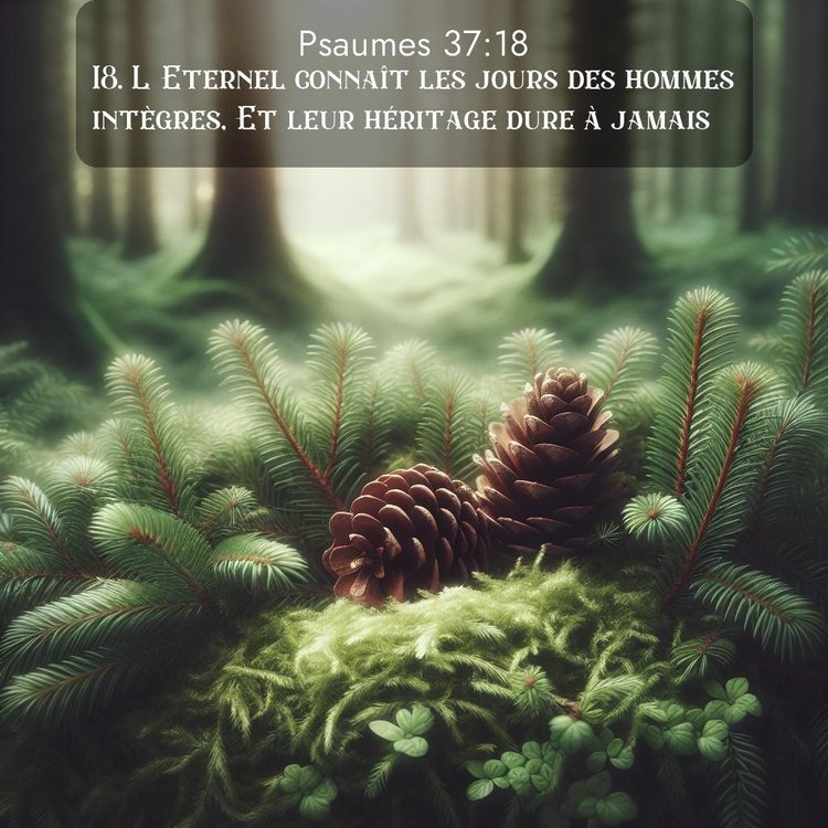 Segond Psaumes 37:18