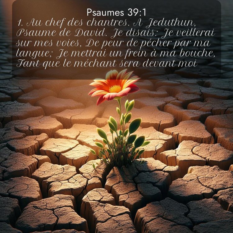 Segond Psaumes 39:1