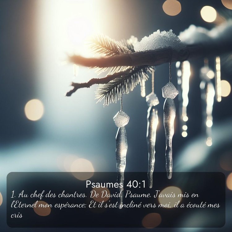 Segond Psaumes 40:1