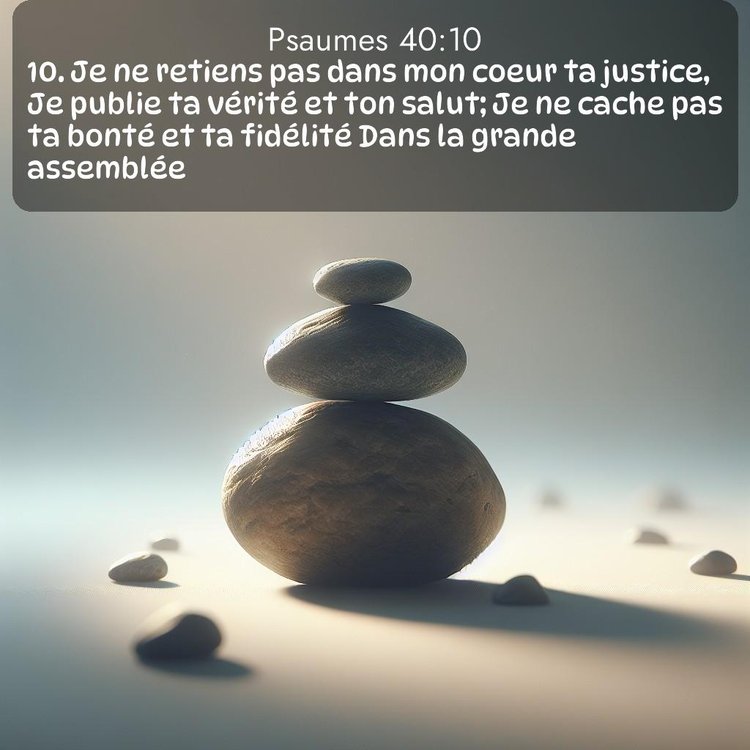 image nature avec verset biblique de la Bible