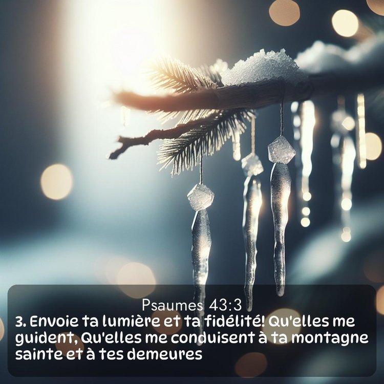 image nature avec verset biblique de la Bible