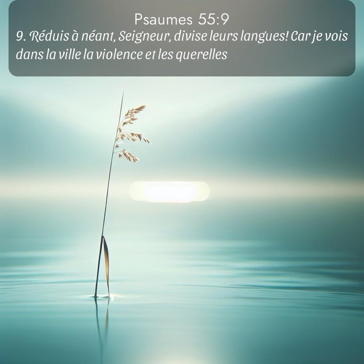 image nature avec verset biblique de la Bible