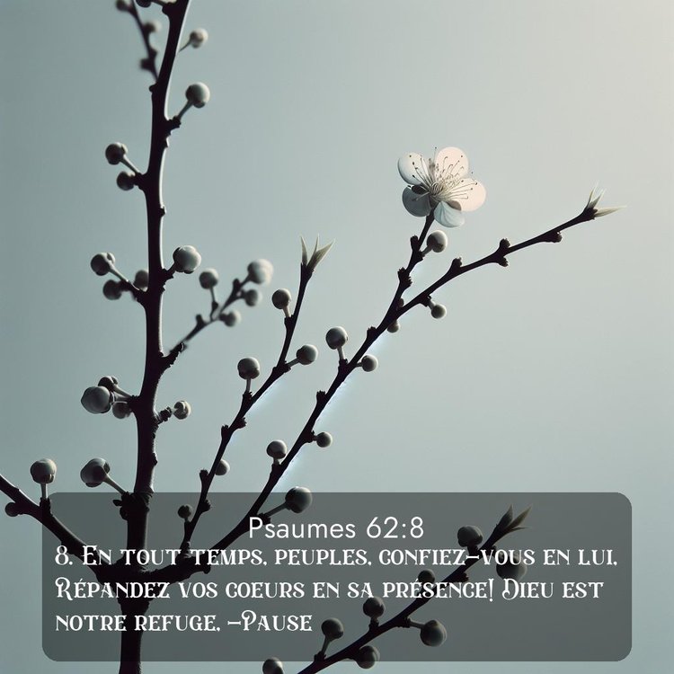 image nature avec verset biblique de la Bible