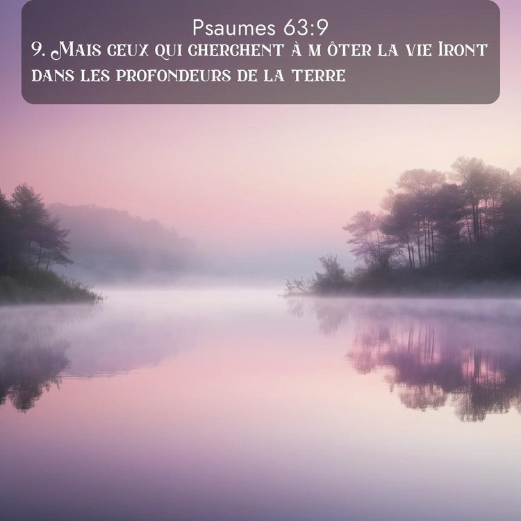 image nature avec verset biblique de la Bible