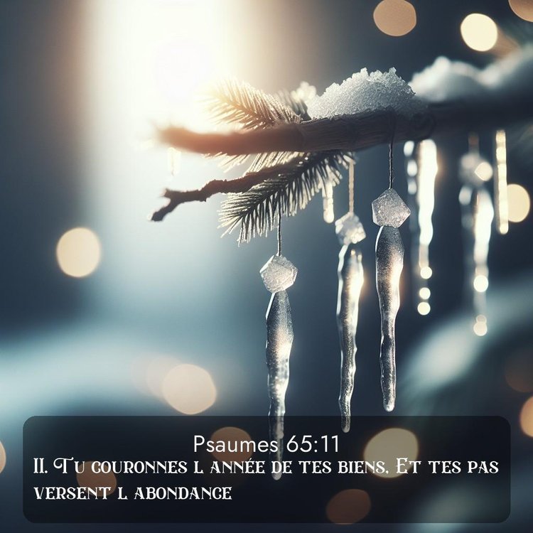 image nature avec verset biblique de la Bible