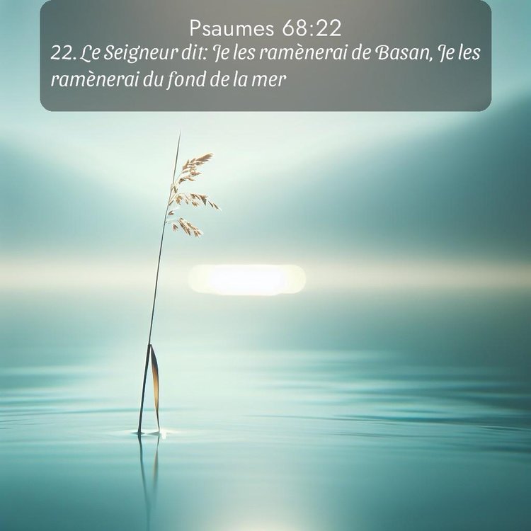 image nature avec verset biblique de la Bible