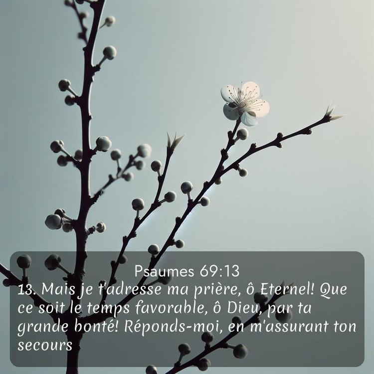 image nature avec verset biblique de la Bible