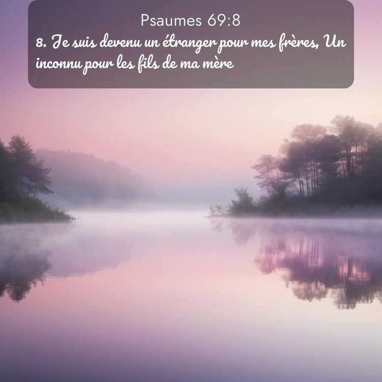 Segond Psaumes 69:8