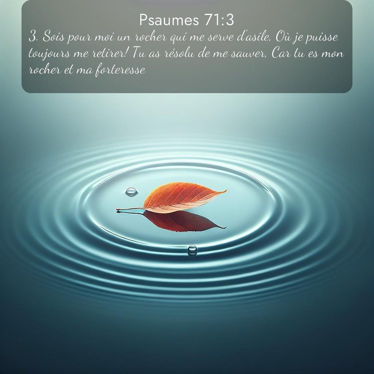 image nature avec verset biblique de la Bible
