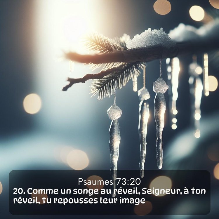 Segond Psaumes 73:20