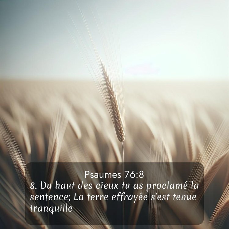 image nature avec verset biblique de la Bible