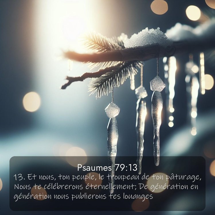 image nature avec verset biblique de la Bible