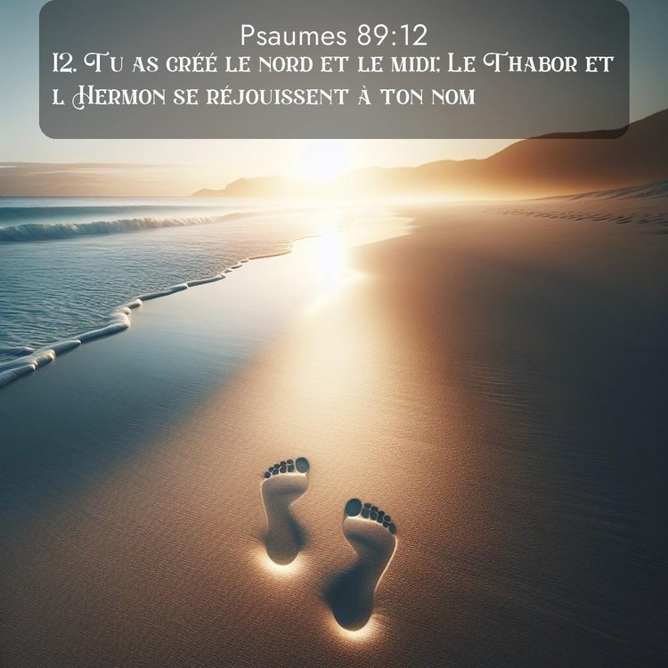 Segond Psaumes 89:12