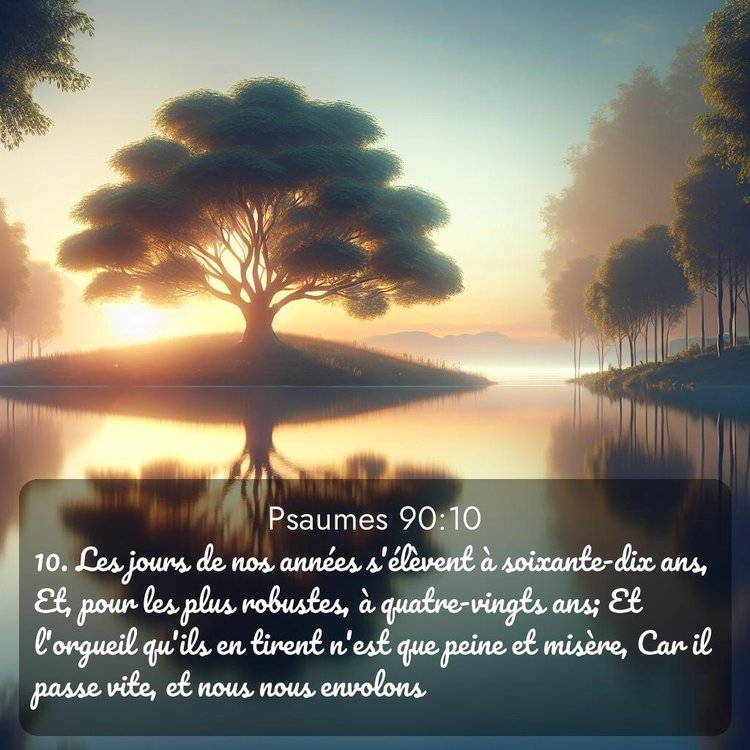 Segond Psaumes 90:10