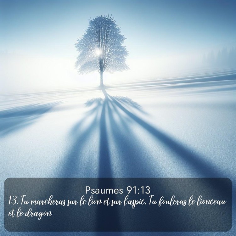 Segond Psaumes 91:13