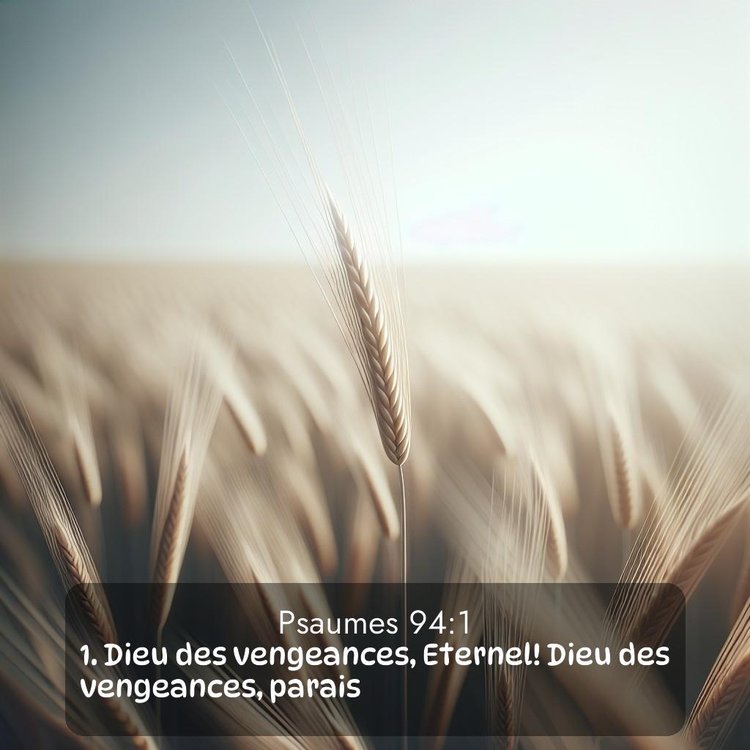 Segond Psaumes 94:1