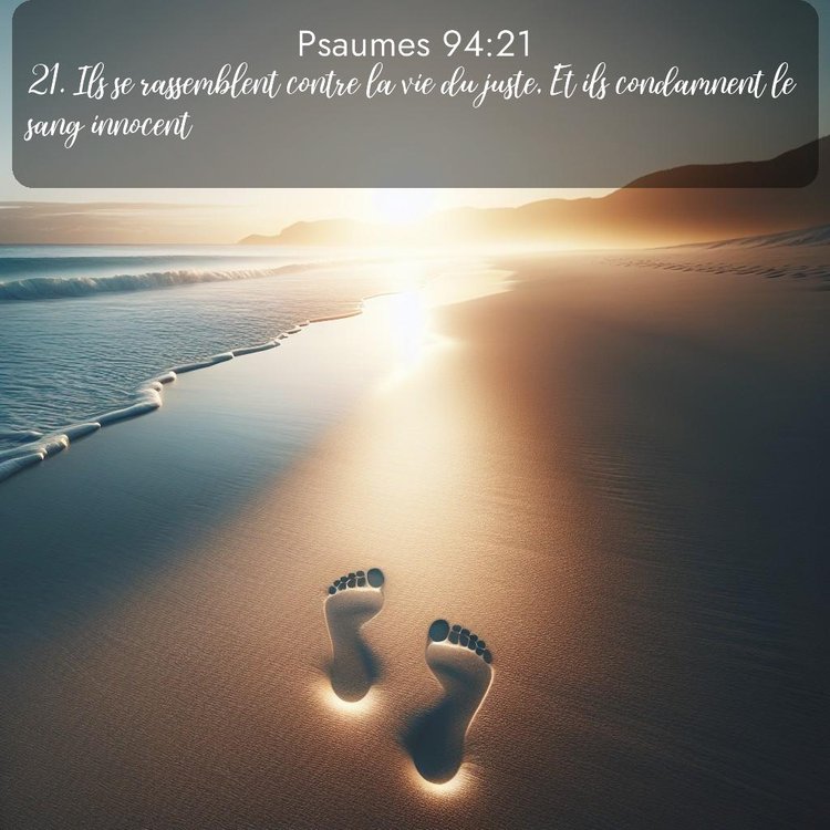 Segond Psaumes 94:21