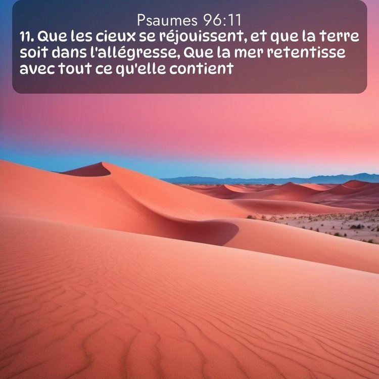 image nature avec verset biblique de la Bible