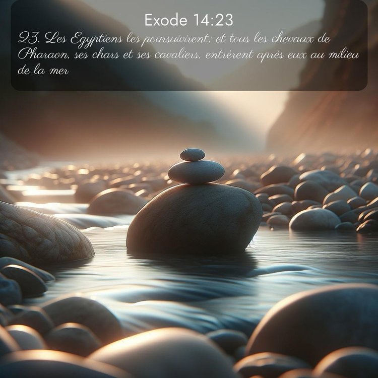 Segond Exode 14:23